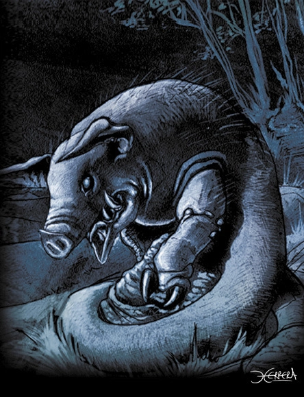 Ilustración de la baraja Bestia (el regreso)